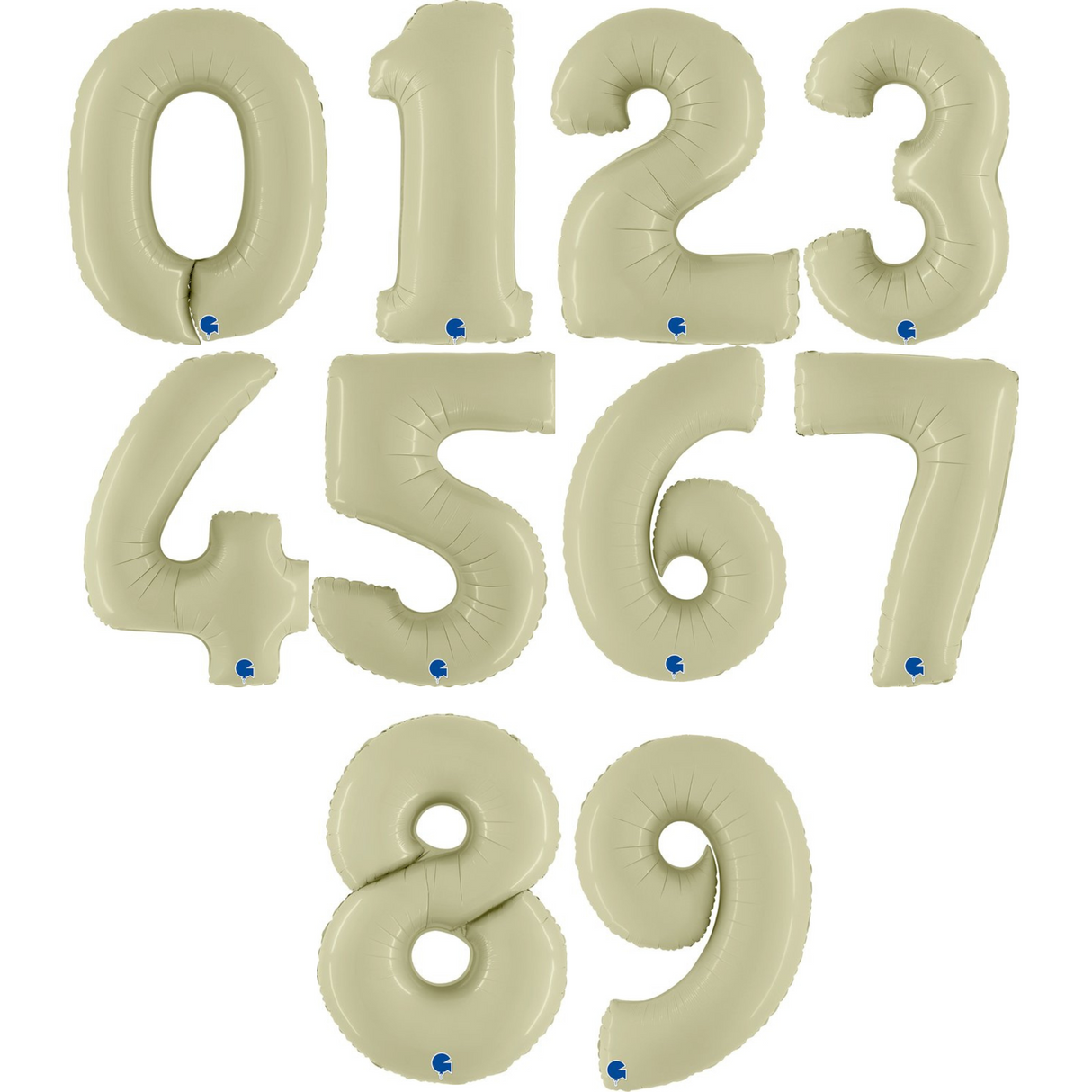 TALLBALLONG MATT OLIVE (100 cm)