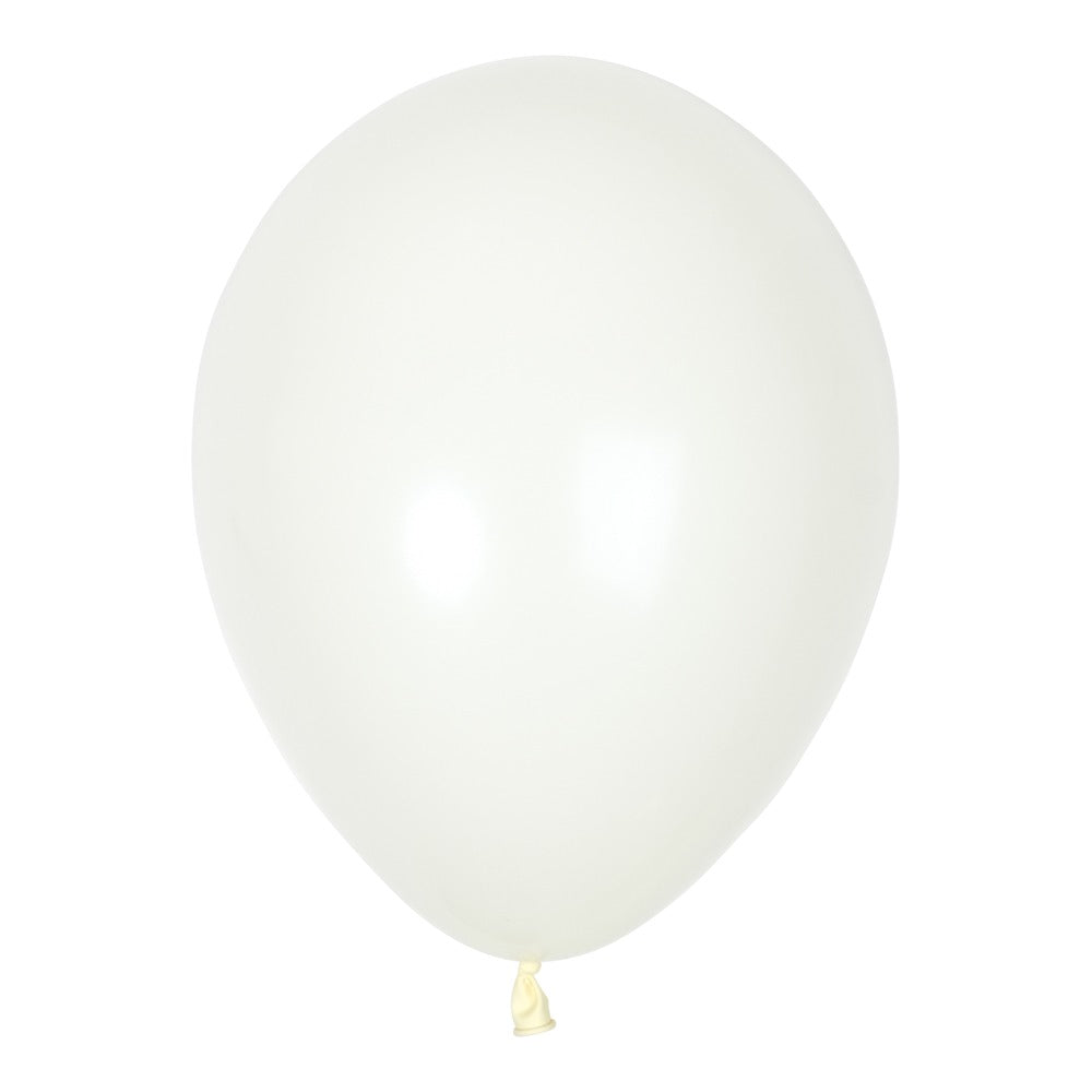 PEARL WHITE - 28 CM (10 STK) STANDARD BALLONG