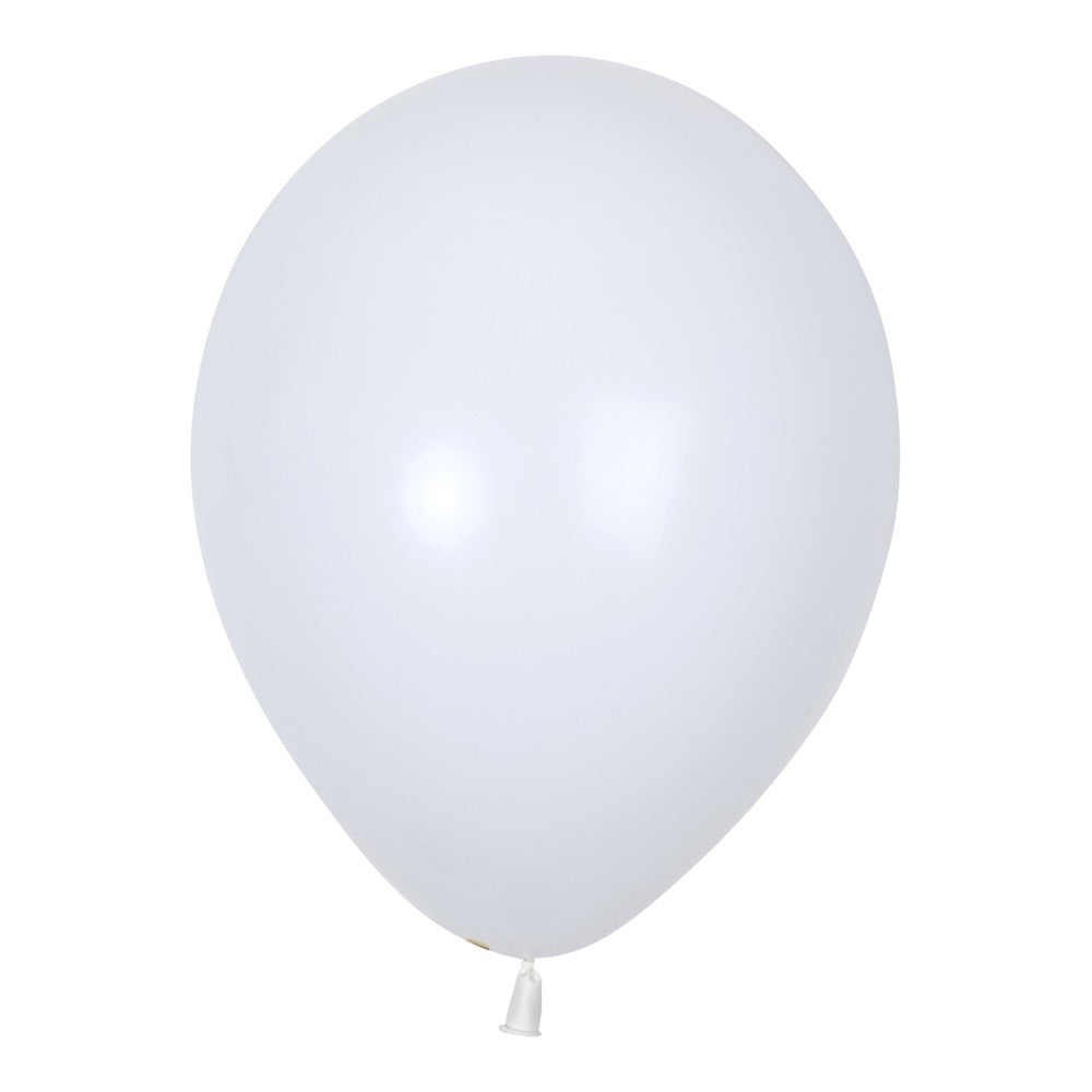WHITE - 28 CM (10 STK) STANDARD BALLONG