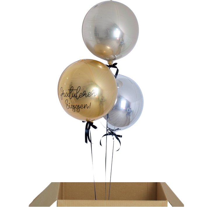 BALLONGPOST - GOLDEN PARTY