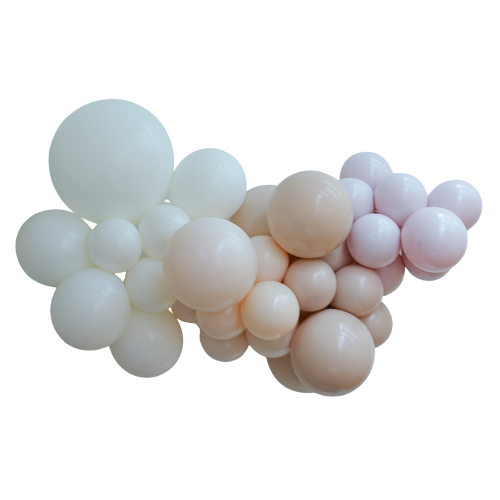 BALLONGBUE SOFT PEACH! Ferdig oppblåst