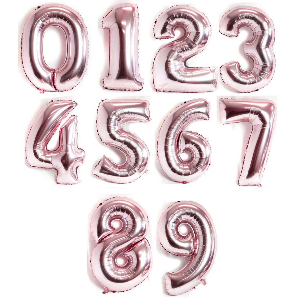 TALLBALLONG ROSA (100 cm)