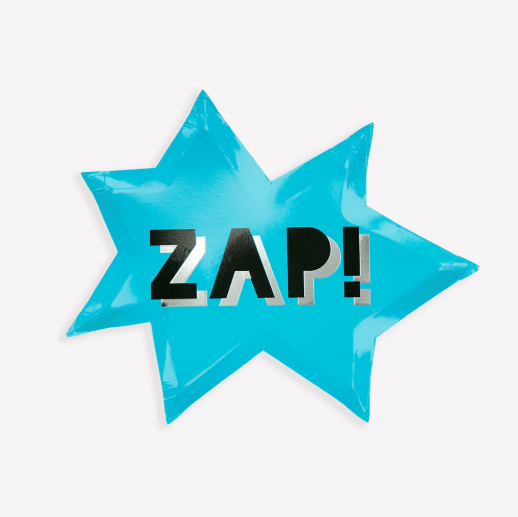 SUPERHELT PAPPTALLERKEN 8 stk