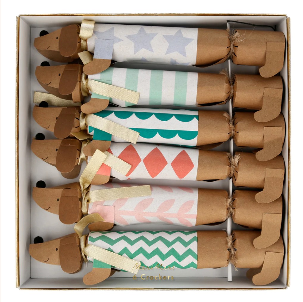 SMELLBONGBONGER - Daschshund - crackers fra Meri Meri