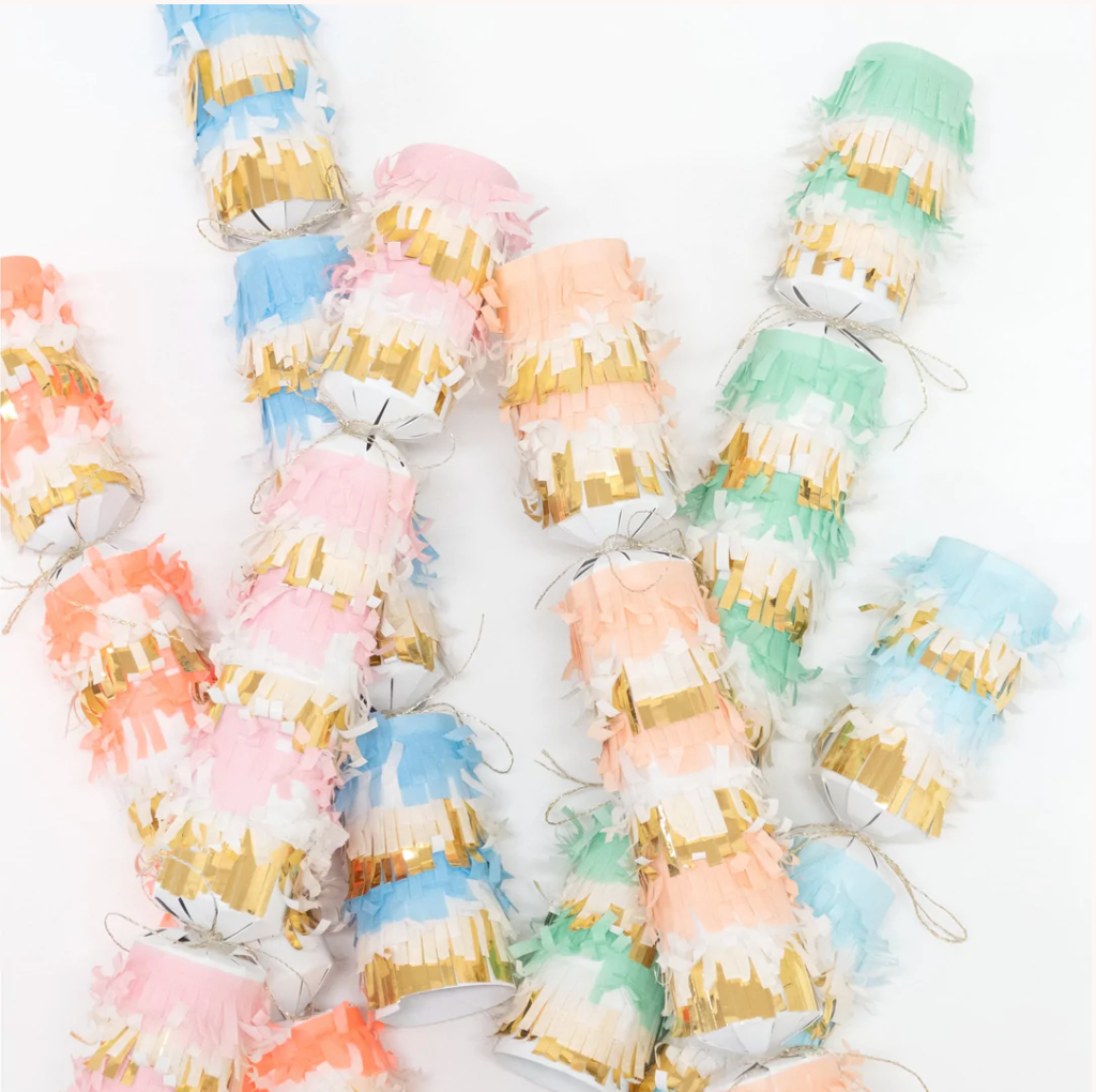 SMELLBONGBONGER - Pastelfargede - crackers fra Meri Meri