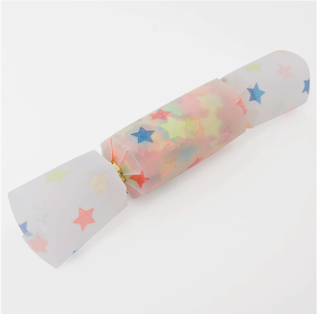 SMELLBONGBONGER - Multicolor Star Confetti - crackers fra Meri Meri