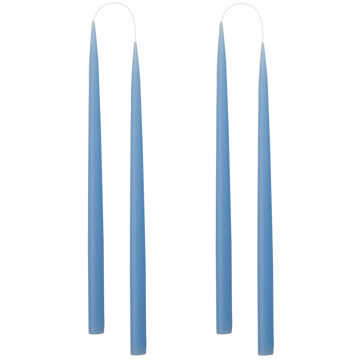 LYS FRA KUNSTINDUSTRIEN 35 CM - 2 STK LAVENDAR