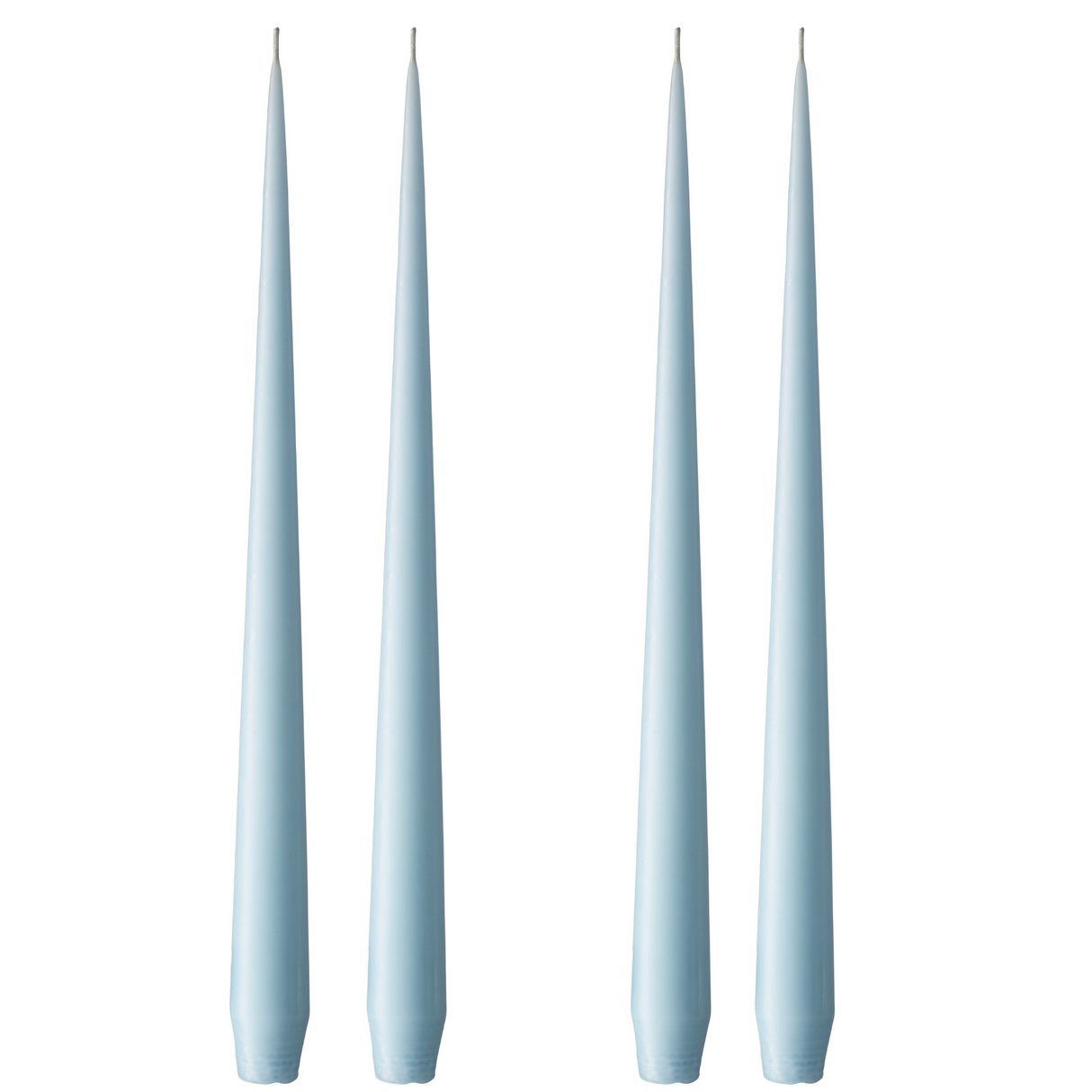 LYS FRA ESTER & ERIK 42 CM - 4 PAKNING BABY LYSBLÅ