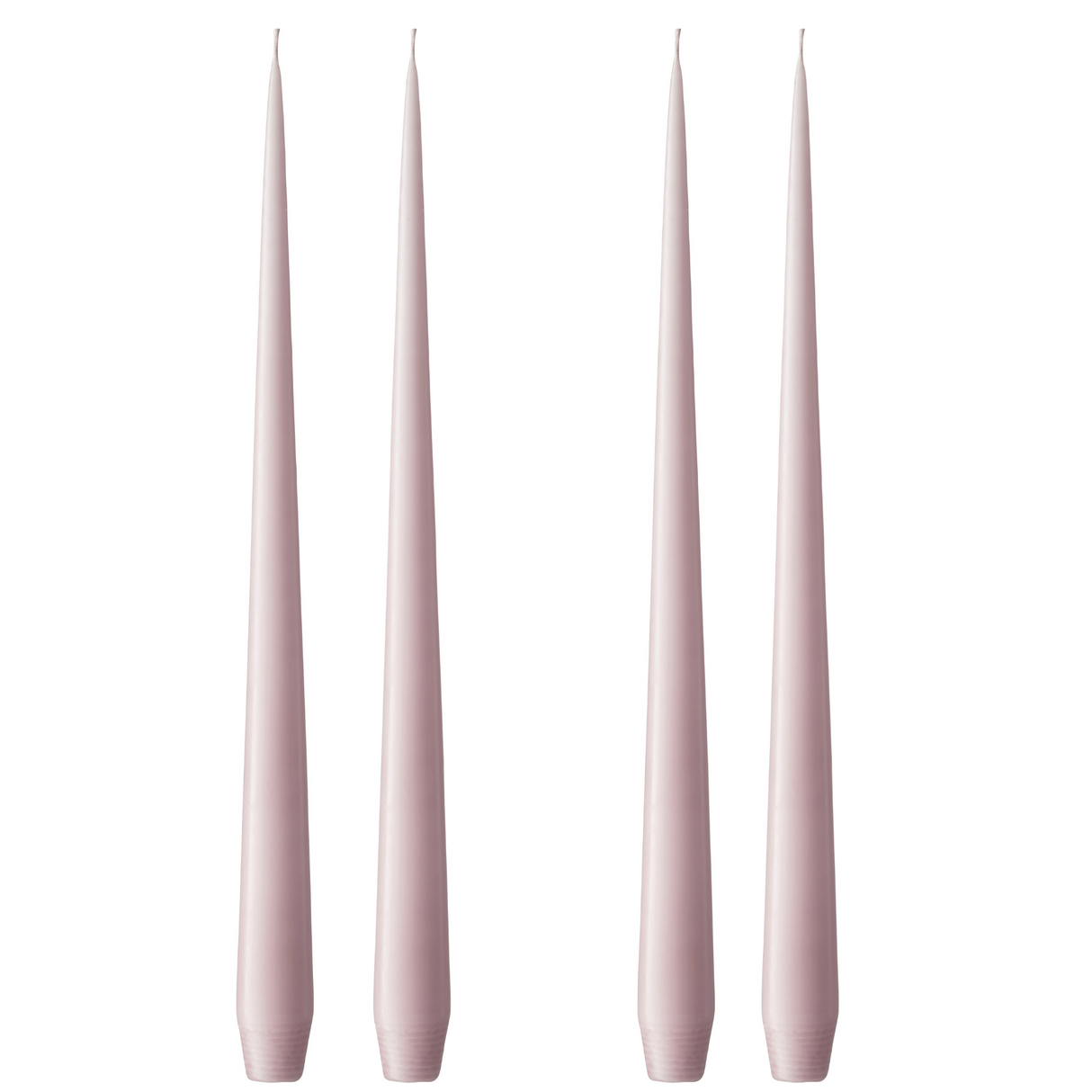 LYS FRA ESTER & ERIK 42 CM - 4 PAKNING SOFT ROSA