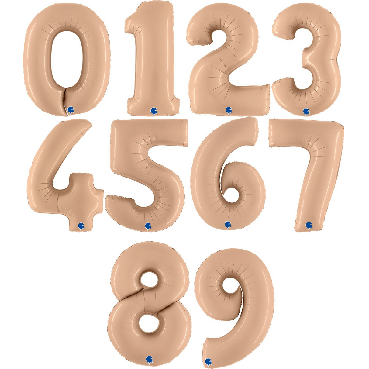 TALLBALLONG  MATT NUDE  (100 cm)