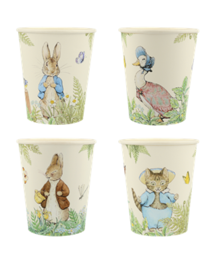 Peter Rabbit In The Garden Cups x 8