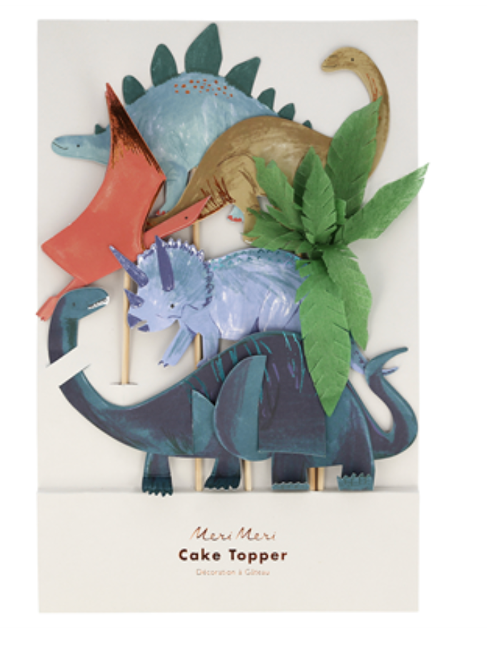Dinosaur Kingdom Cake Toppers