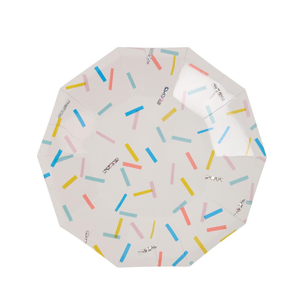 KONFETTI - Tallerken(x8) - fra Meri Meri