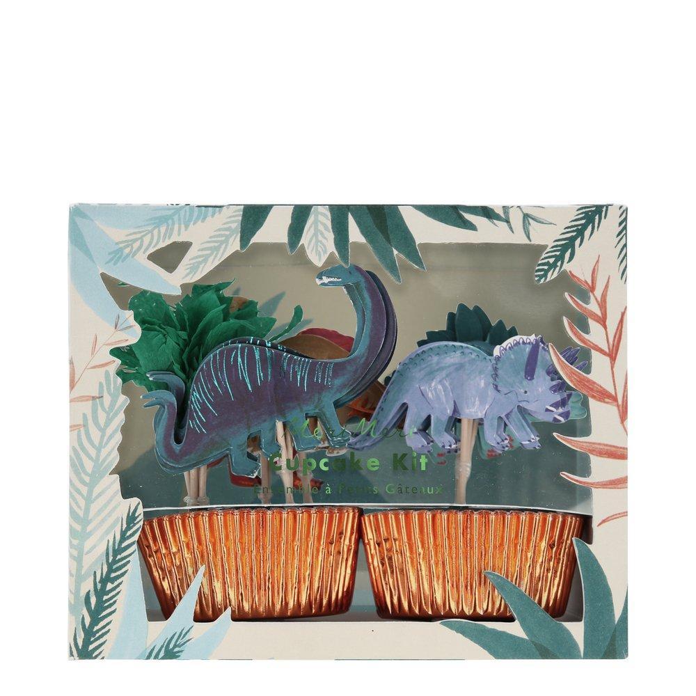 DINOSAUR CUPCAKE KIT