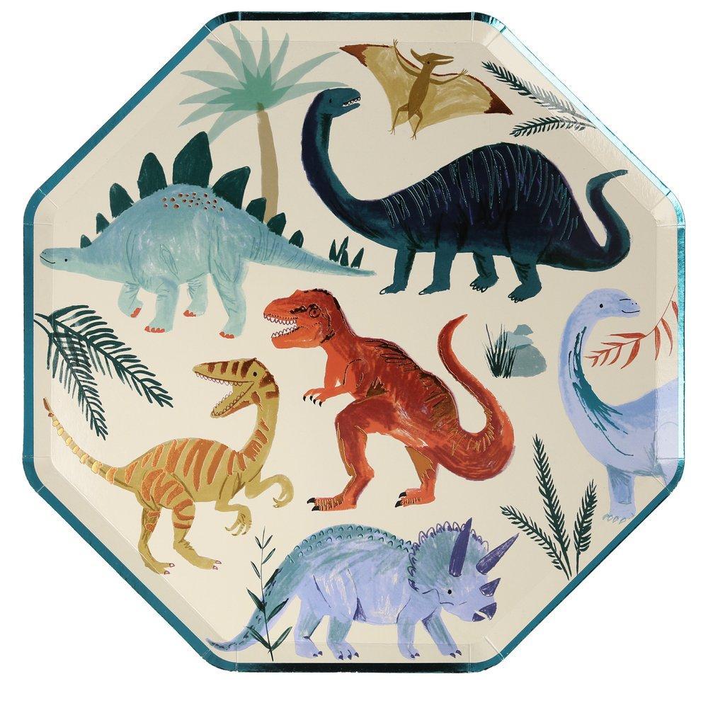 DINOSAUR PAPPTALLERKEN