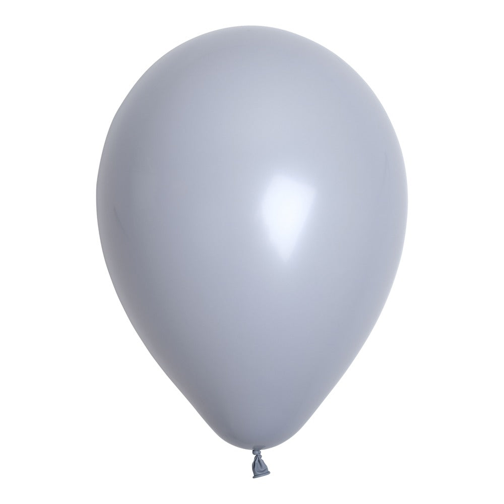 GREY  - 28 CM (10 STK) STANDARD BALLONG