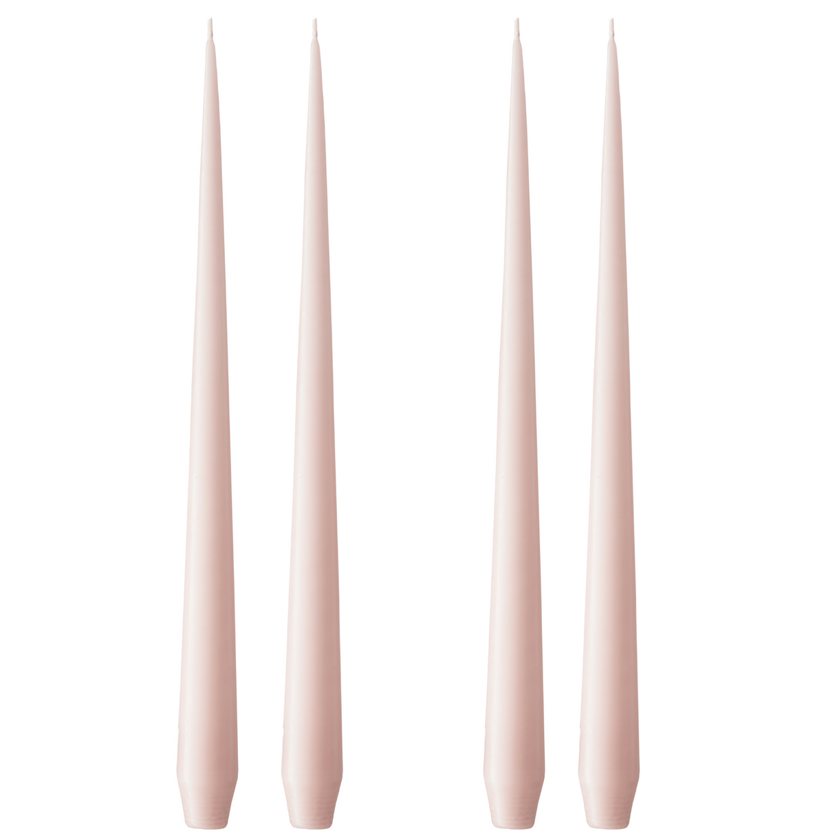 LYS FRA ESTER & ERIK 42 CM - 4 PAKNING DOUCE ROSA