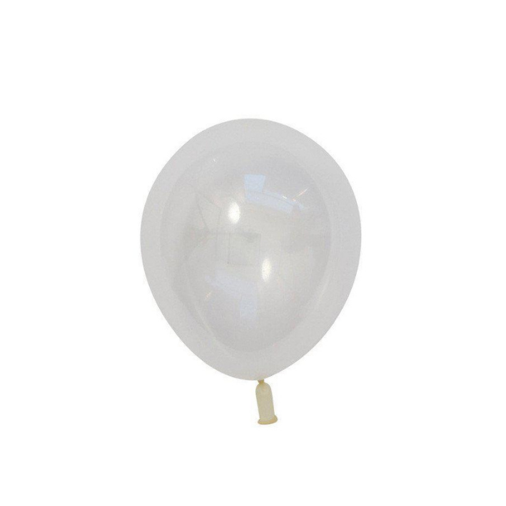 GJENNOMSIKTIG CLEAR - 12 CM (10 STK) MINIBALLONGER