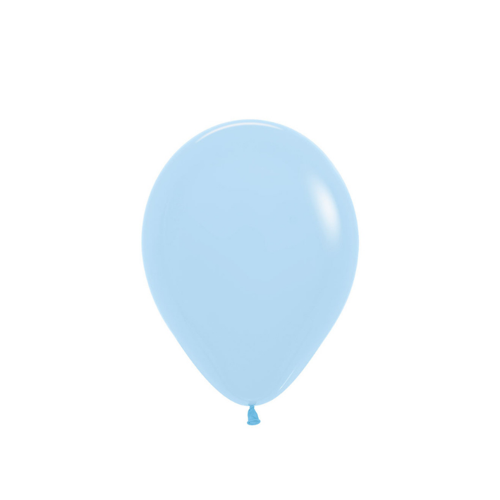 PASTEL BLUE - 12 CM (10 STK) MINIBALLONGER