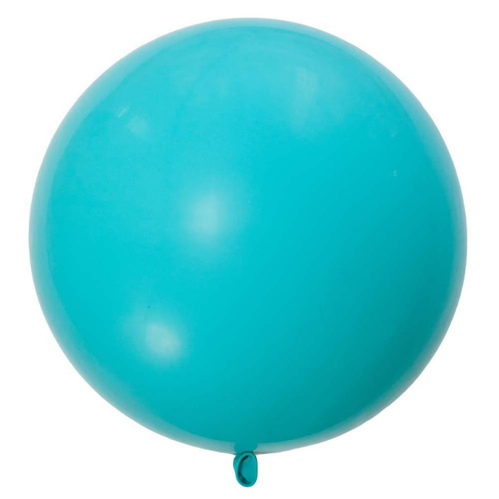 CARIBBEAN BLUE - 90 CM JUMBO BALLONG