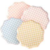 GINGHAM - Tallerken(x12) - fra Meri Meri