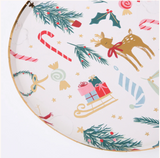 JULEMOTIV PAPPTALLERKEN