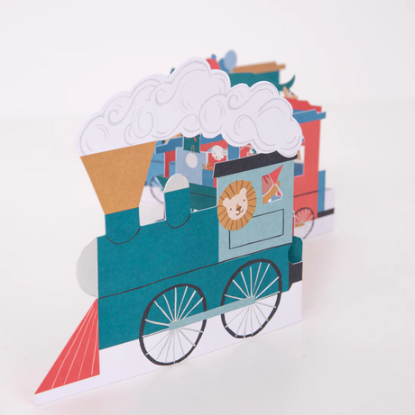 Train Birthday Card