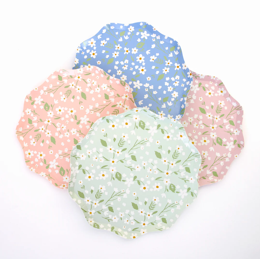 Ditsy Floral Side Plates (x 12)