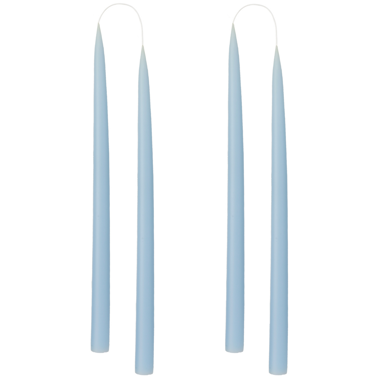 LYS FRA KUNSTINDUSTRIEN 35 CM - 2 STK PASTEL BLUE