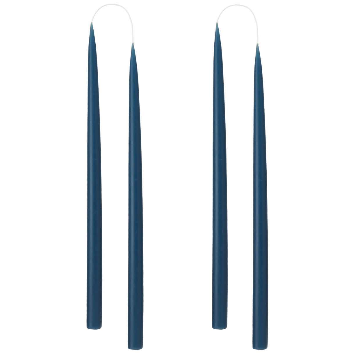 LYS FRA KUNSTINDUSTRIEN 35 CM - 2 STK MARINE BLUE