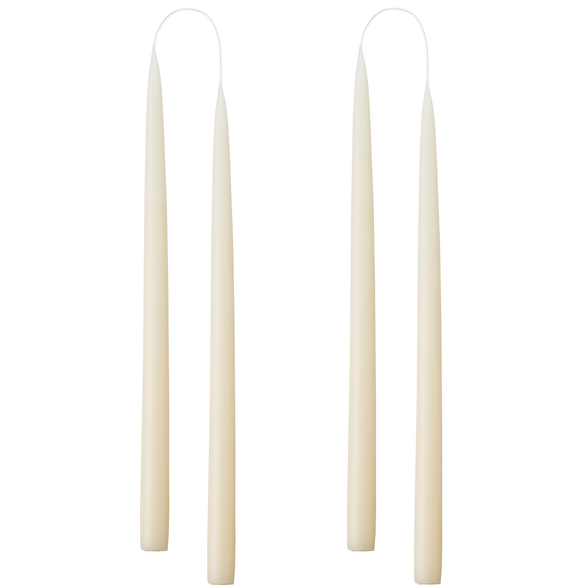 LYS FRA KUNSTINDUSTRIEN 35 CM - 2 STK OFF - WHITE