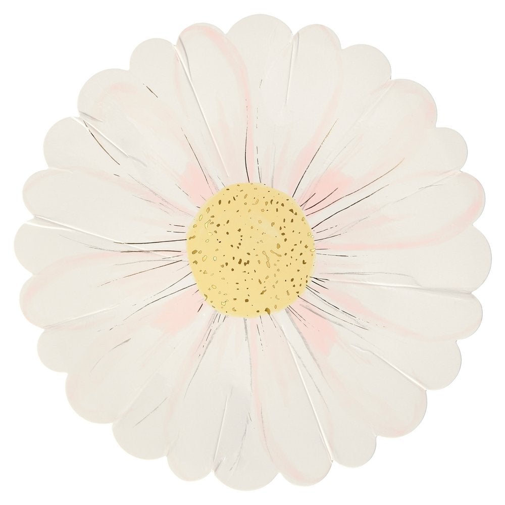 BLOMSTER / WILD DAISY -  Tallerken(x8) - fra Meri Meri